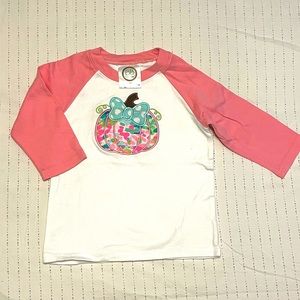 Lilly Appliqué Pumpkin Shirt